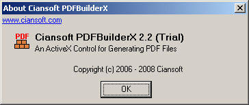 PDFBuilderX Screenshot
